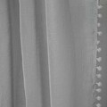Perdea Adi, Homla, 140x250 cm, poliester, gri