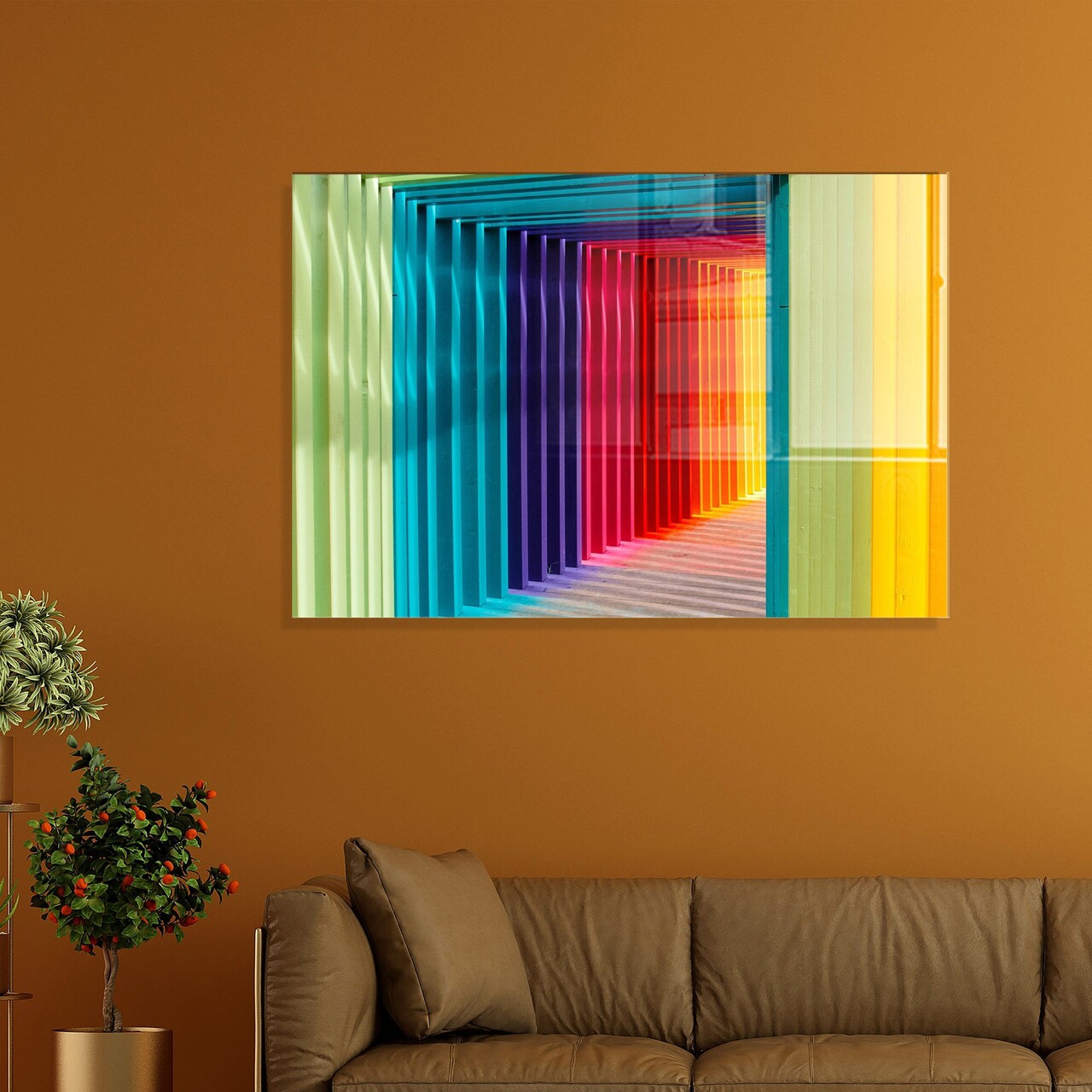 Tablou decorativ, UV-555, 30 x 45 cm, Multicolor - view 2