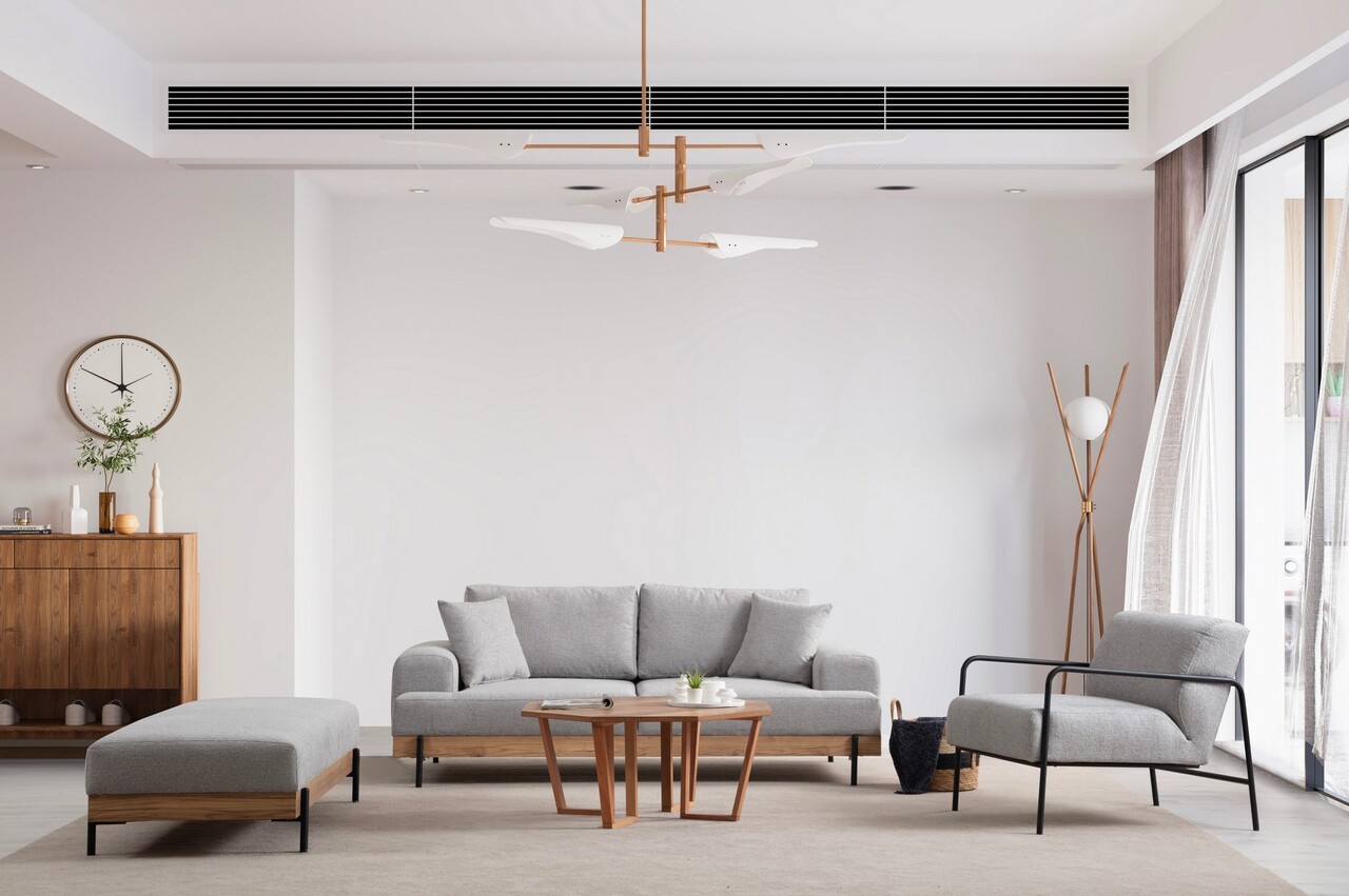 Canapea 3 locuri, Atelier del Sofa, 560ARE2121, Gri - imagine 2