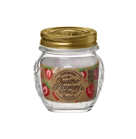 Borcan cu capac Quattro Stagioni Anfora, Bormioli, 300 ml, sticla