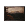 Tablou decorativ, Mountain, Lemn, Lemn, Multicolor