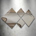 Set 4 tablouri decorative, 4MDF2209841, MDF, Imprimat UV, Multicolor