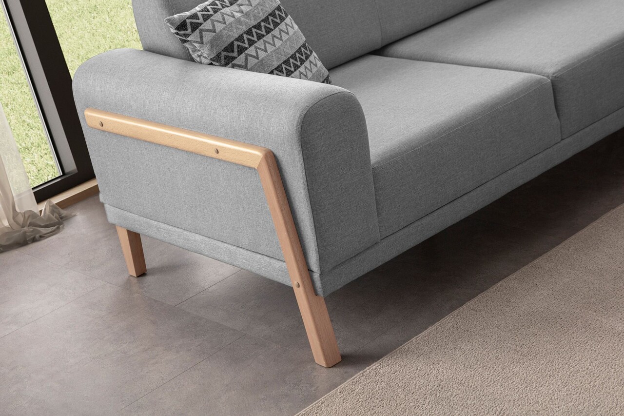 Coltar, Atelier del Sofa, 752EST1350, Lemn de carpen;PAL, Gri - view 8
