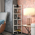 Corp biblioteca, Retricy, Remo, 30.5x33x160 cm, PAL, Alb
