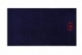 Set 3 prosoape de baie Beverly Hills Polo Club, 70x140 cm, 100% bumbac, Red/White/Dark Blue