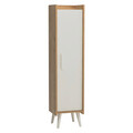 Dulap multifunctional, Lagomood, Ruby, 38.6x163x35 cm, Stejar alb