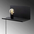 Aplica de perete, Sheen, 521SHN2188, Metal, Negru