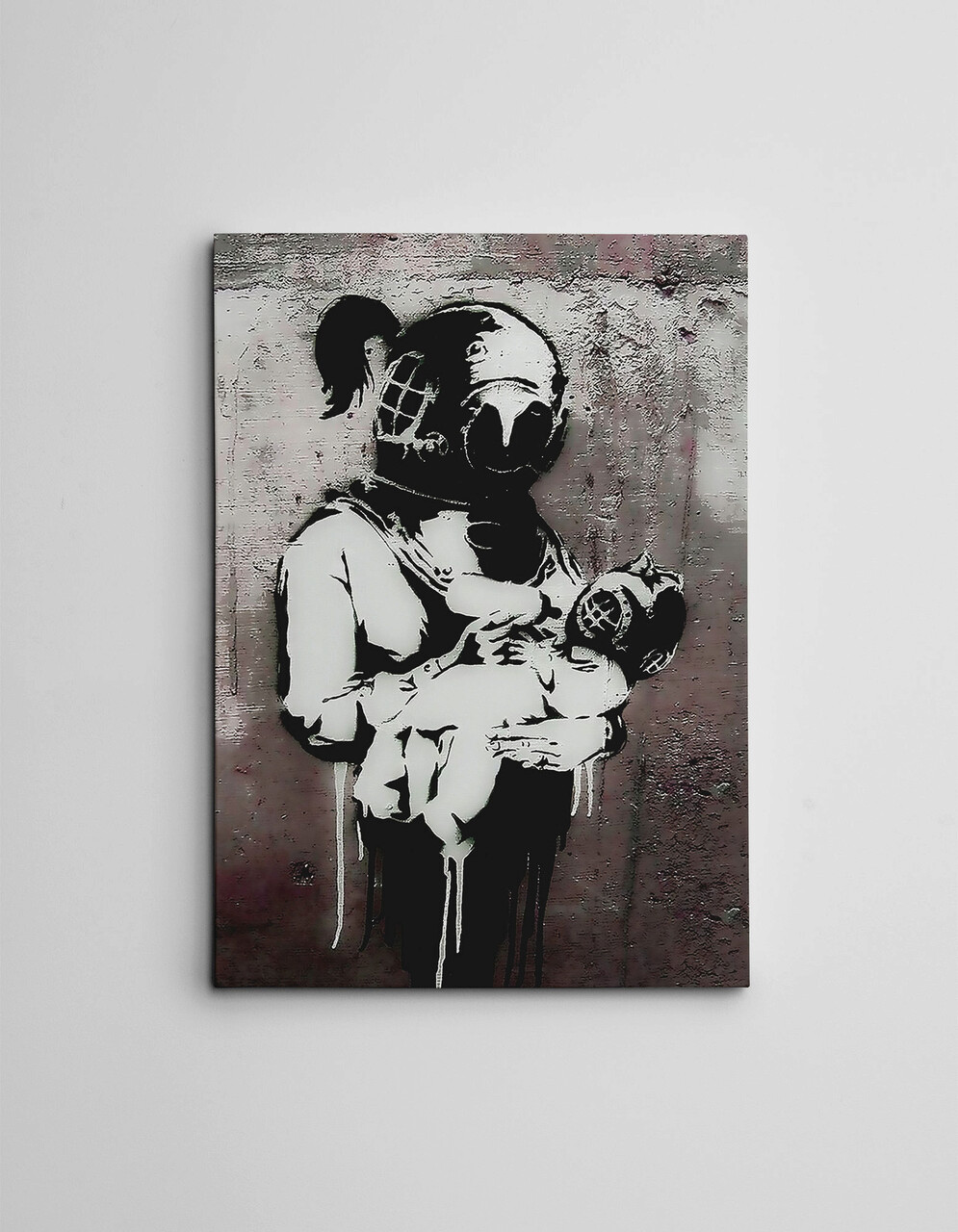 Tablou decorativ, WY135 (70 x 100), 50% bumbac / 50% poliester, Canvas imprimat, Multicolor