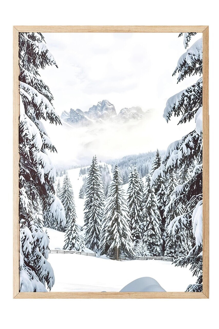 Tablou decorativ, 108412, Lemn masiv, Sticla PVC, Multicolor - view 2