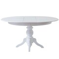 Masa extensibila, Fairfax, Albero24, Picioare masă: 100% lemn de fag, Alb
