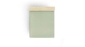 Cearceaf cu elastic pat dublu (IT), Green, Patik, Bumbac