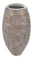 Vaza  Eclips Tower, Mauro Ferretti, 24x11.5x59.5 cm, polirasina, auriu/alb