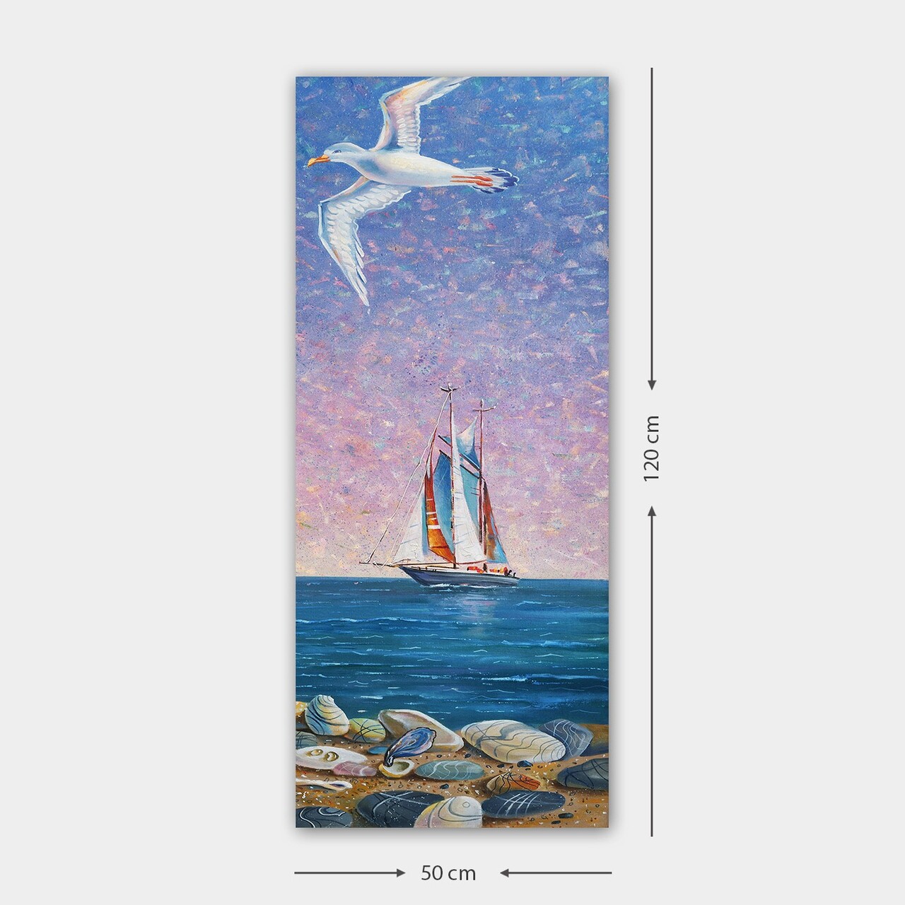 Tablou decorativ, DKY21101741929_50120, Cadru: 100% LEMN (grosime: 3 cm), Multicolor - view 3