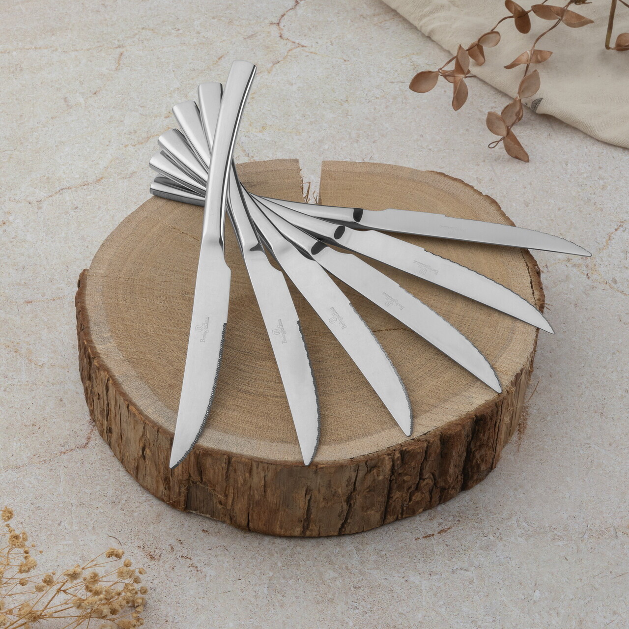 Set tacamuri 12 piese Berlinger Haus, Mirror, inox, argintiu - imagine 7