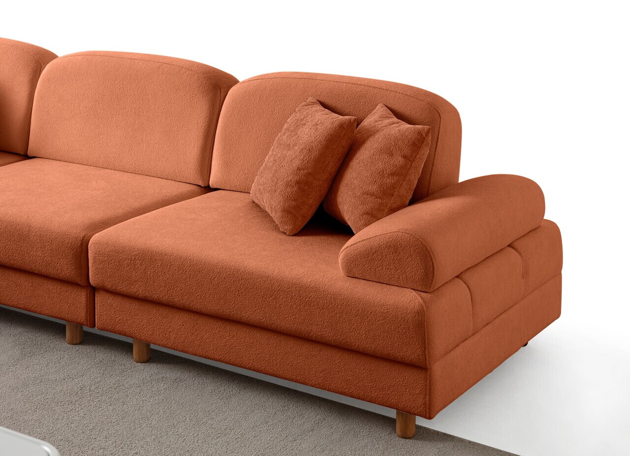 Coltar, Atelier del Sofa, 752EST1456, Portocaliu — imaginea 6
