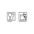 Set 4 pahare si sticla Beverage, Decoris, transparent, sticla