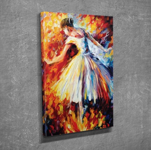 Tablou decorativ, dc309, canvas, lemn, multicolor