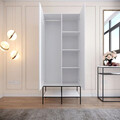 Dulap pentru haine, Comforty, Martin 2, 84x200x50 cm, Alb