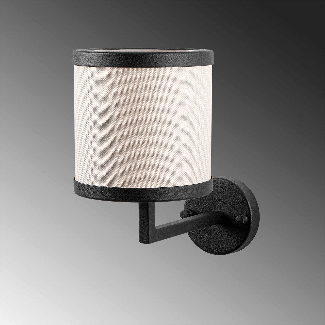 Aplica de perete, Fulgor, 942FLG2163, Metal, Alb/Negru - 2 | YEO