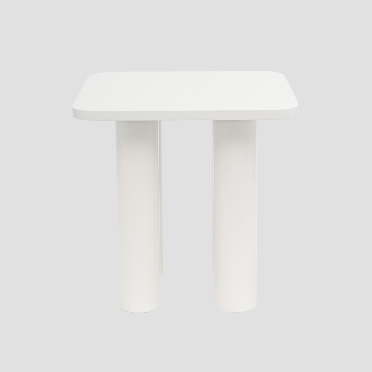 Masuta de cafea Druva, Homla, 40x40x40 cm, MDF, alb - 1 | YEO