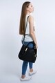 Geanta Beverly Hills Polo Club, 701, piele ecologica, negru