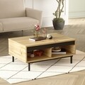 Mobilier living, Locelso, LV33, pal melaminat, stejar/negru