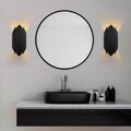 Aplica de perete, Fulgor, 942FLG1869, Metal, Negru