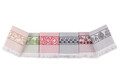 Set prosoape de baie, Şaheser, Pecete, Bumbac, Alb / Albastru închis / Gri / Roz / Violet / Verde / Galben