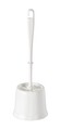 Perie pentru toaleta, Wenko, Economic White, 11.5 x 36 cm, plastic