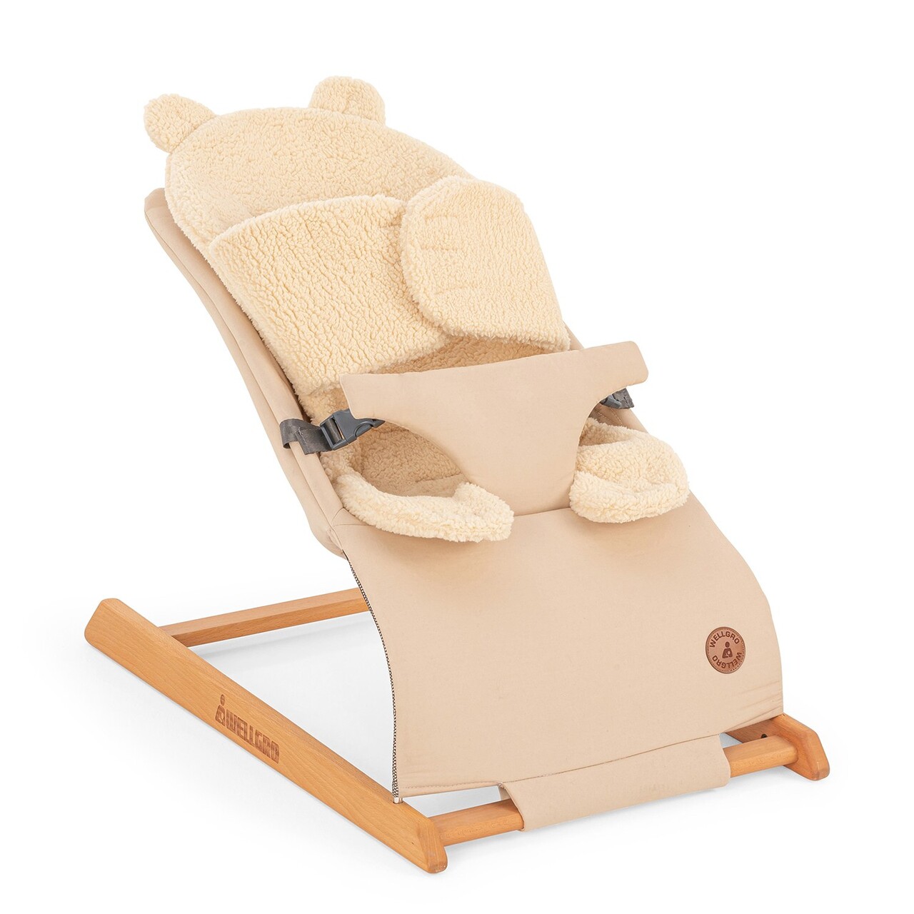 Perna universala copii Baby Pad, Wallxpert, Teddy Bear, Poliester, Bej - view 7