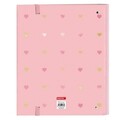 Biblioraft, Glow Lab, Hearts, A4, 27 x 32 x 3.5 cm, hartie, multicolor