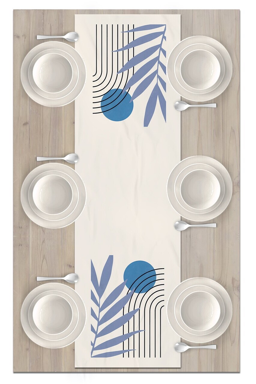 Traversa de masa, Artrunmin-177, 40x135 cm, Poliester, Multicolor — imaginea 2