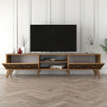 Comoda TV, Hommy Craft, Class, 180x44x35 cm, Maro