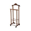 Suport imbracaminte, Compactor, Hector, 33 x 28 x 97 cm, lemn, maro