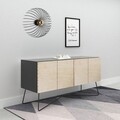 Aplica de perete Lion, Maison In Design, Ø56 cm, 1 x E27, 100W, negru