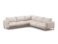Coltar simetric 5 locuri, Naomi, Micadoni Home, 280x280x75 cm, tesatura structurata, bej
