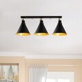 Set lustra si aplica de perete, Berceste - Set1, Opviq, 20 x 56 cm / 70 x 26 cm, E27, 40W, negru