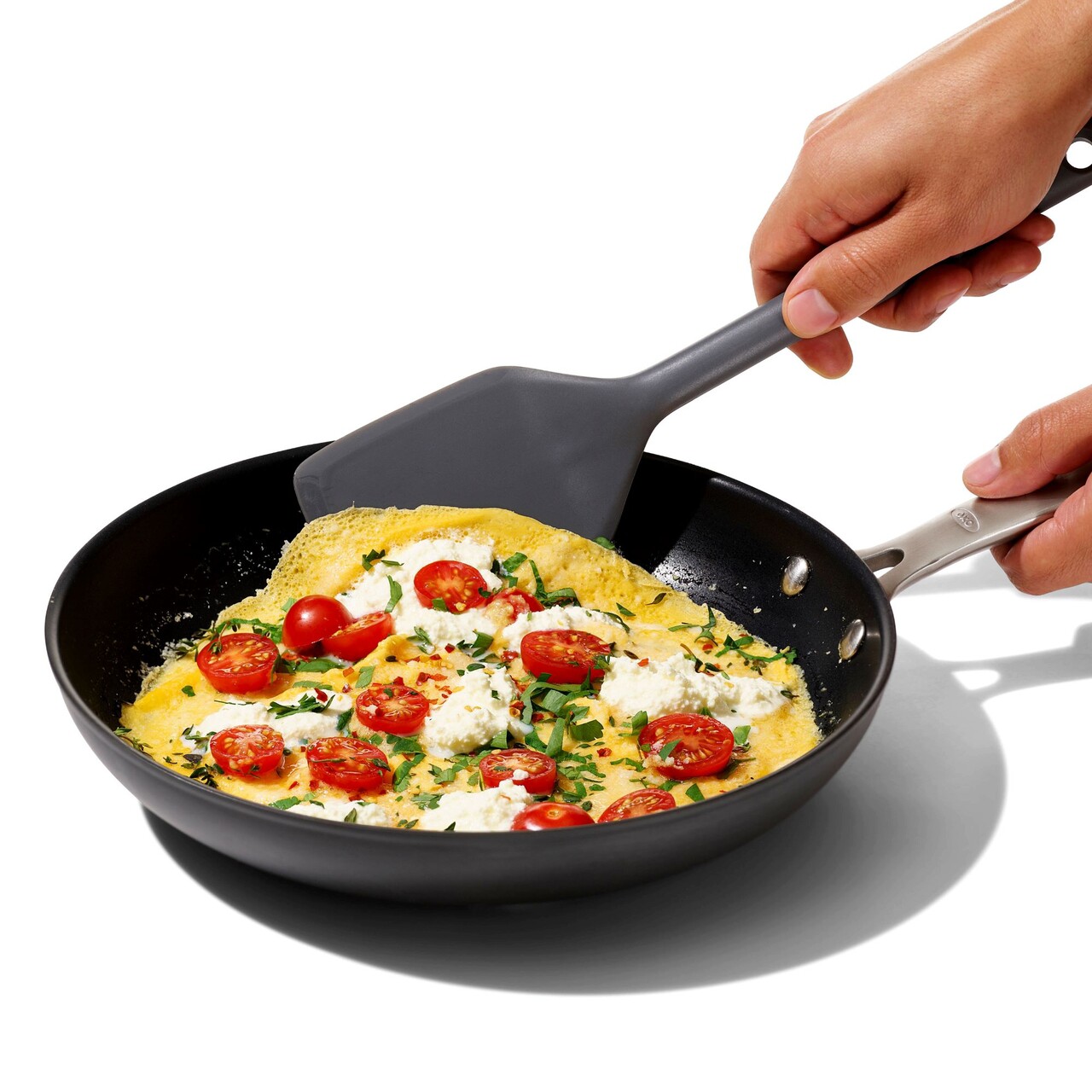 Paleta silicon, 31 cm, "Good Grips", Negru - OXO - imagine 2