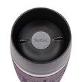 Cana termos, Tefal, Travel Mug, 360 ml, inox/plastic, mov
