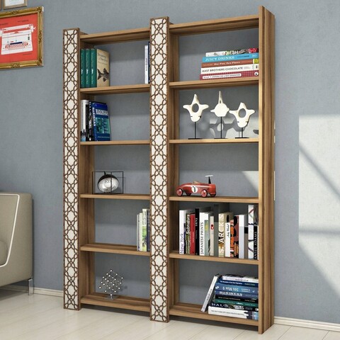 Corp biblioteca, hommy craft, city 2, 124.6x170x24.2 cm, nuca / crema