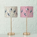 Lampa de masa Krano V2, Boltze, 18x40 cm, 1 x E14, fier/poliester, roz