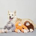 Jucarie de plus pentru caini Monkey L, Gloria, 45 x 11 x 44 cm, poliester, maro