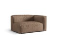 Modul dreapta pentru canapea, 1 loc, Martina-120, Micadoni Home, 160x106x75 cm, catifea, bej inchis