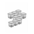 Set recipiente depozitare, Hermia, 964FRM1193, PLASTIC, Antracit