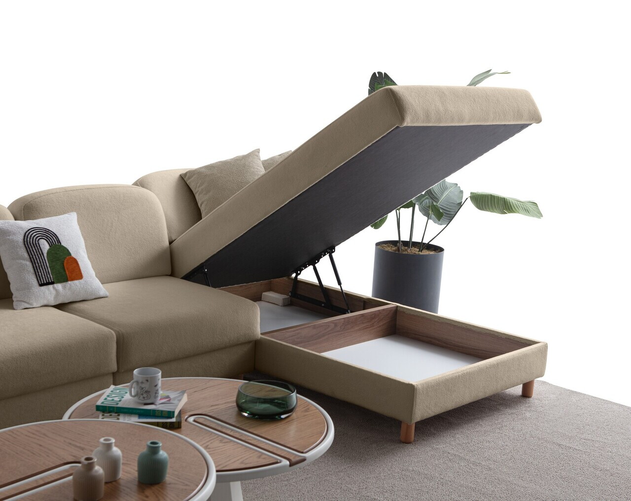 Coltar, Atelier del Sofa, 752EST1420, Cafea cu lapte — imaginea 6