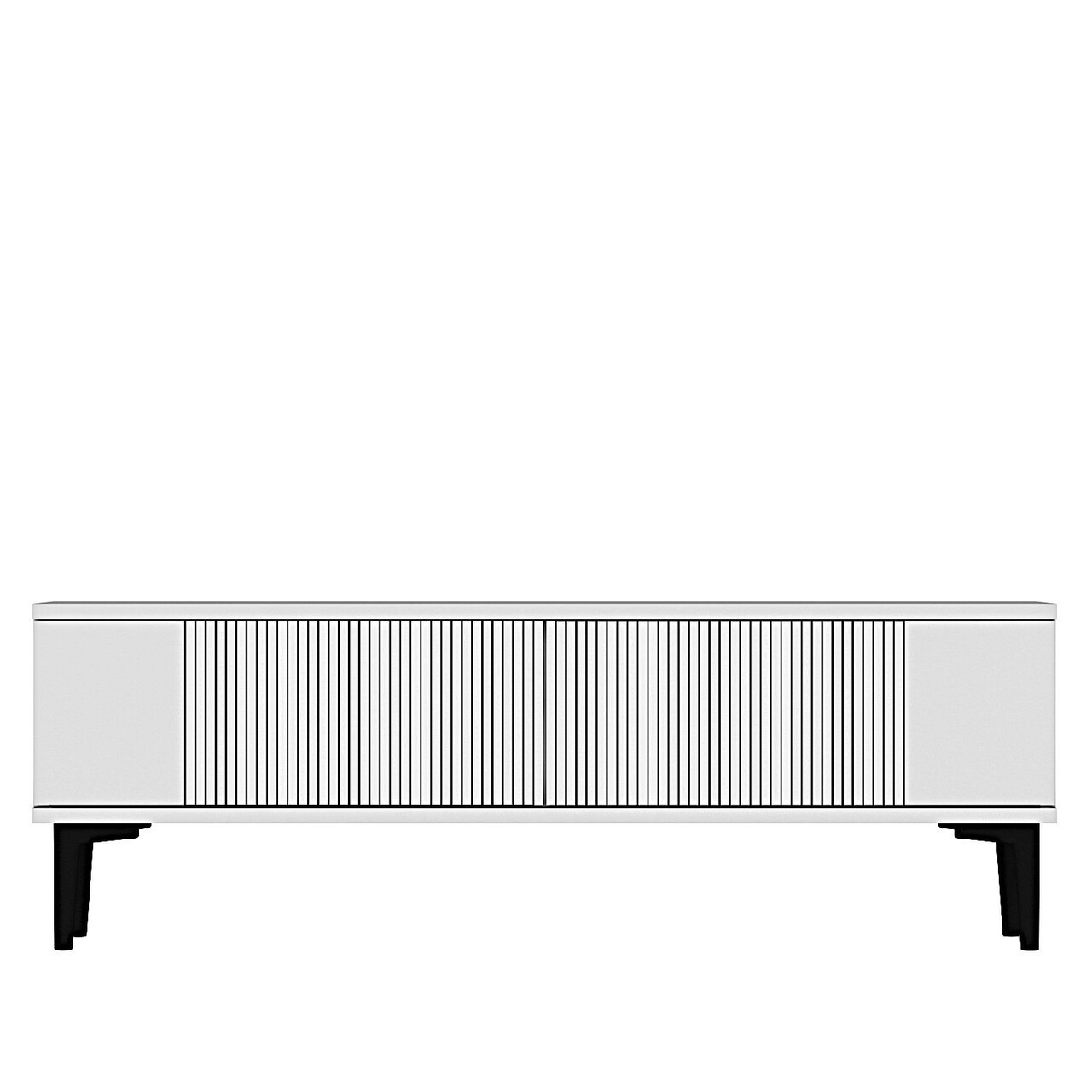 Comoda TV, Hanah Home, Corsa 120, 120x40.5x32 cm, Alb - imagine 4