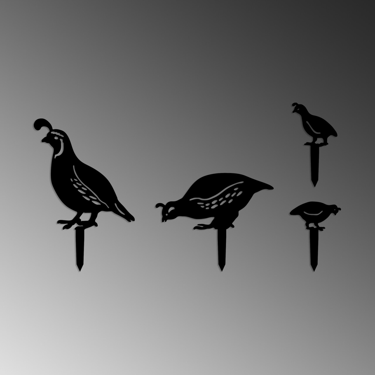 Obiect decorativ de grădină, Fam 05, Negru - imagine 5