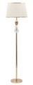 Lampadar Bratislava, Mauro Ferretti, 1 x E27, 40W, 45x165 cm, fier/sticla, auriu