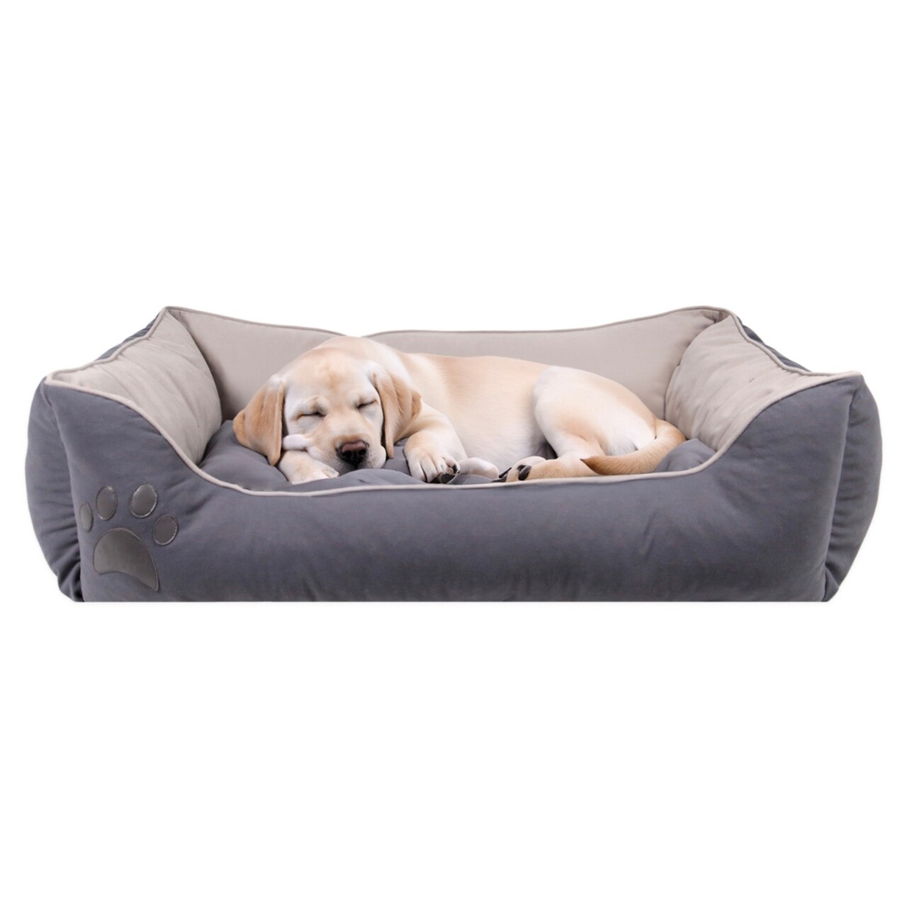 Pat pentru animale de companie, Paws &amp; Whiskers, Lucy Dog &amp; Cat S, Material exterior: 100% poliester, Gri / Gri deschis - view 2