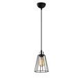 Lustra Opviq Tel Story, E27, 40 W, negru